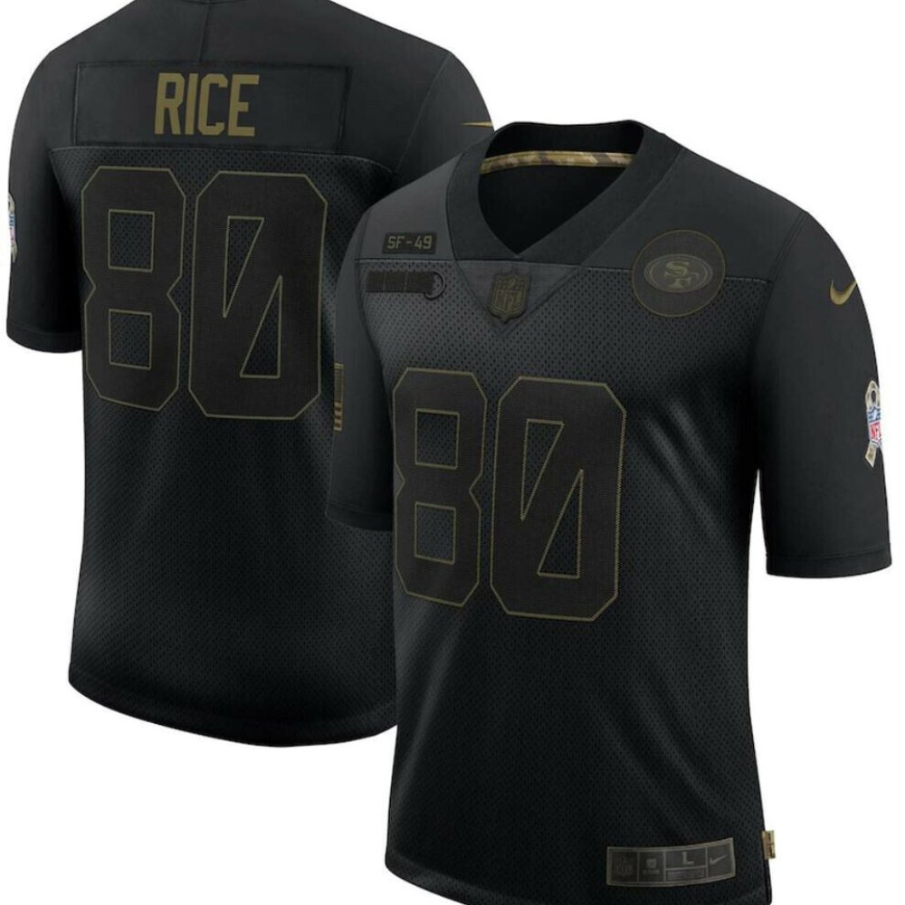 NIKE Jerry Rice 49ers Salute To Service jersey XL